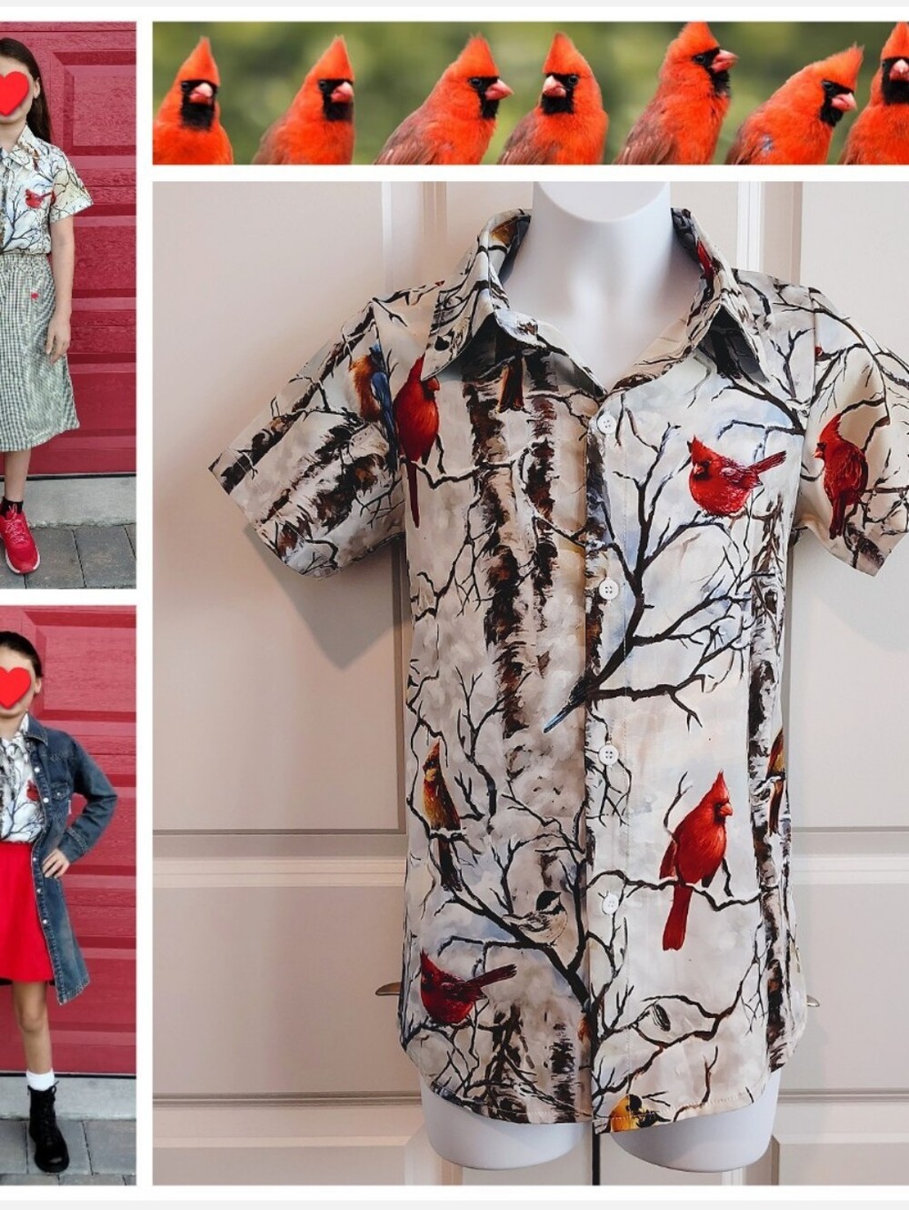 Cardinal Button Down Blouse